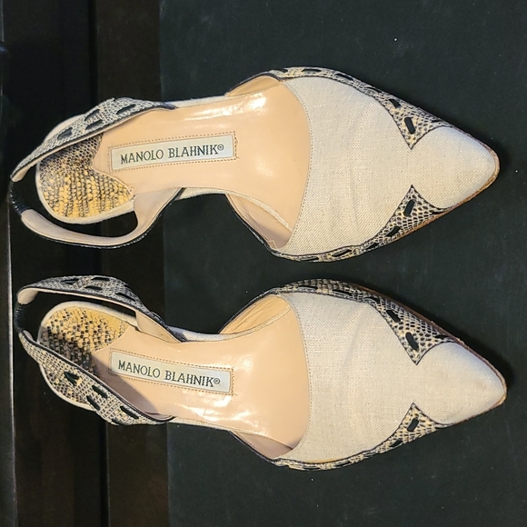 Manolo Blahnik | Shoes | Manolo Blahnik Kitten Heels | Poshmark